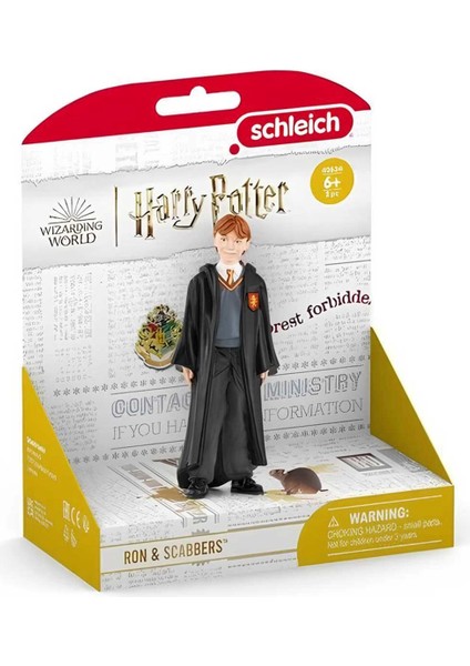 Harry Potter Ron Weasley Scabbers Figür 42634