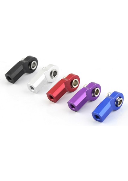 10 Adet Metal M3 Alüminyum Bağlantı Rot Ucu Rotil 1/10 Rc Araba Paletli Eksenel SCX10 D90 D110 CC01 Yarış, Siyah (Yurt Dışından) indirimleri