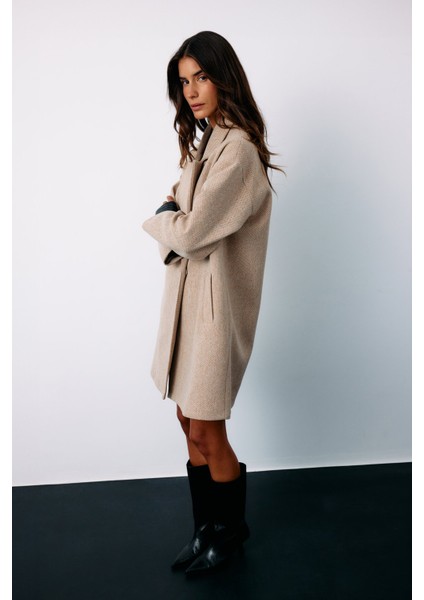 Desenli Kısa Kaban - Camel modelleri