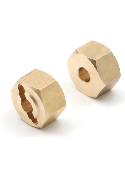 4 Adet Pirinç 12MM Tekerlek Altıgen Göbek Adaptörü Eksenel UTB18 Capra 1/18 Rc Paletli Araba Yükseltme Parçaları Aksesuarları (Yurt Dışından) fırsatları