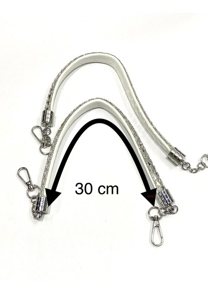 Taşlı Çanta Sapı Kare Metalli modelleri