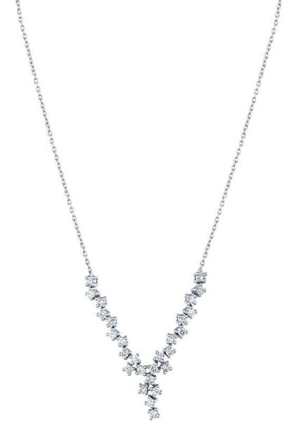 0.78 Karat Pırlanta Trend Kolye