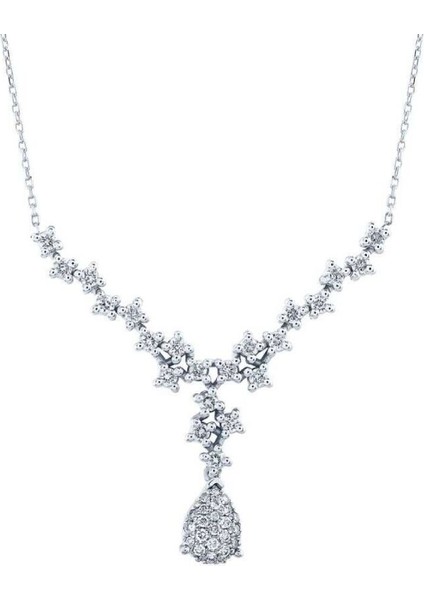 0.48 Karat Pırlanta Trend Kolye