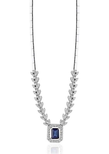 2.63 Karat Pırlanta Safir Gerdanlık