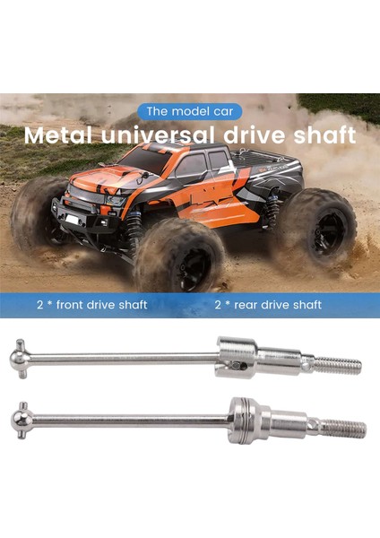 Metal Ön ve Arkadan Çekişli Motosiklet Mili Haıboxıng Hbx 16889 16889A 16890 16890A SG1601 SG1602 1/16 Rc Araba Yükseltme Parçaları (Yurt Dışından) fırsatları