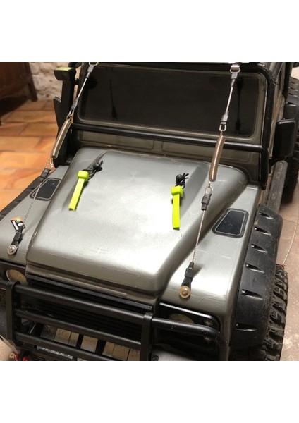 Rc Araba Modifiye Parçası Çelik Halat 1/10 Rc Paletli Traxxas Trx-4 Trx4 Eksenel SCX10 90046 D90 D110 Tamiya Mst (Yurt Dışından)