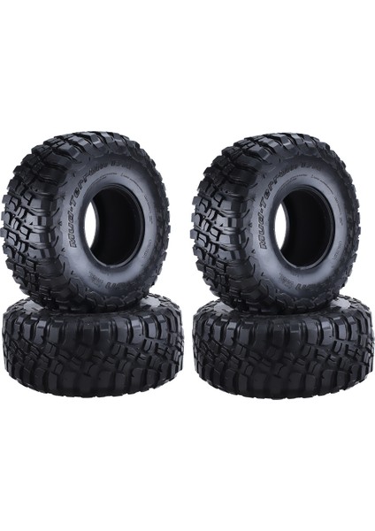 Adet 120MM 2.2 Çamur Yakalayıcı Kauçuk Lastik Tekerlek Lastikleri 1/10 Rc Paletli Traxxas Trx4 Trx6 Eksenel SCX10 90046 Wraith (Yurt Dışından)