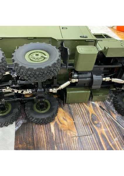 Adet Metal Tahrik Mili Cvd Wpl B16 B36 Jjrc Q60 Q63 Q64 MN77 FY004 6WD 6x6 1/16 Rc Araba Yükseltme Parçaları (Yurt Dışından) fiyatları