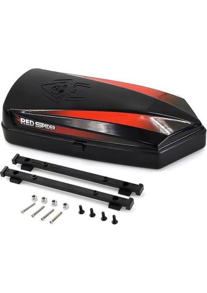 Traxxas Trx-4 Trx6 Eksenel SCX10 Iıı 90046 AXI03007 1/10 Rc Paletli Parçaları Için Sabitleme Raylı Metal Tavan Bagaj Bagajı (Yurt Dışından)