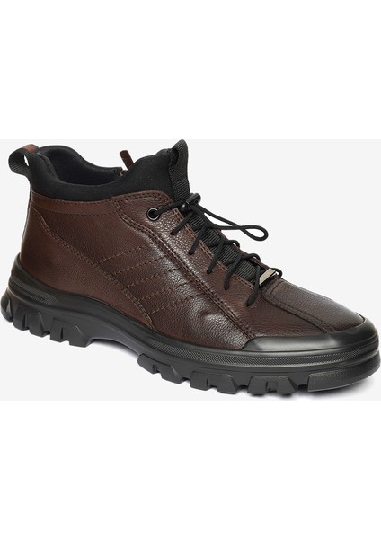 Erkek Kahverengi Hakiki Deri Outdoor Bot 4K1UB18020-16031