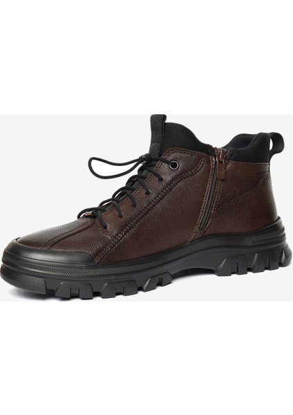 Erkek Kahverengi Hakiki Deri Outdoor Bot 4K1UB18020-16031 modelleri
