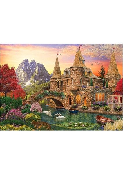 Castle Land 1000 Parça Puzzle