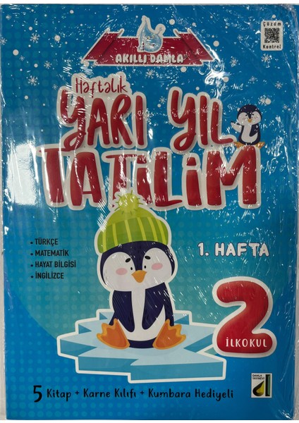 Damla Yarıyıl Tatil Kitabı 2.sınıf