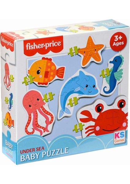 Fisher Price Baby Under Sea 6 In 1 Puzzle