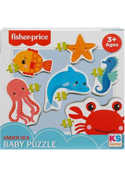 Fisher Price Baby Under Sea 6 In 1 Puzzle