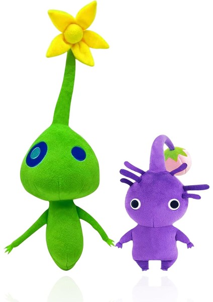 Pikmin Peluş, Oatchi Peluşlar, Buz Pikmin Peluşlar Oyuncak, Ilginç Bitki Benzeri Yaratıklar, Oyun Hayranlarına Hediye Çocuklar ve Yetişkinler Için (Mor + Parıltılı)1 (Yurt Dışından)