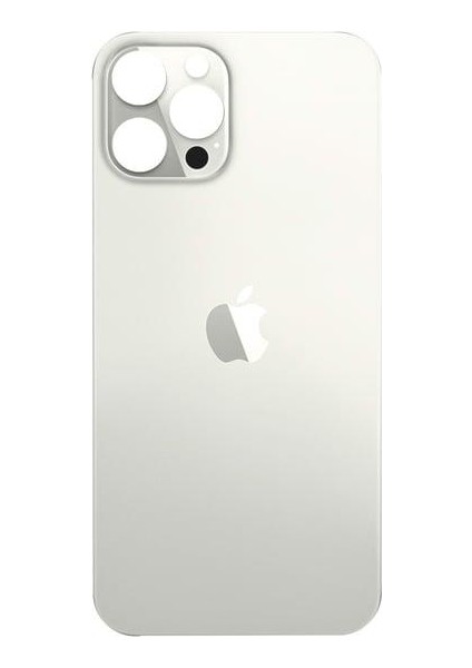 Apple iPhone 12 Pro Uyumlu Arka Pil Kapağı Beyaz