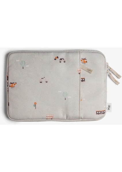 Fermuarlı ve Cepli Koruyucu Tablet Kılıfı - Vehicles 1060490