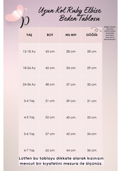 Kız Çocuk Ruby Sarı Uzun Kollu Dantel Detaylı Fırfırlı Elbise ELB-0089.50