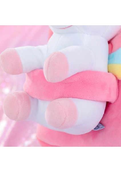Unicorn Sırt Çantası Kızlar Için Çocuklar Sırt Çantası Peluş Tek Boynuzlu At Oyuncak Çocuklar Için Hediyeler Bebek Peçeteler Aperatif Kitap Çantası Beyaz 9 Inç1 (Yurt Dışından) fiyatları