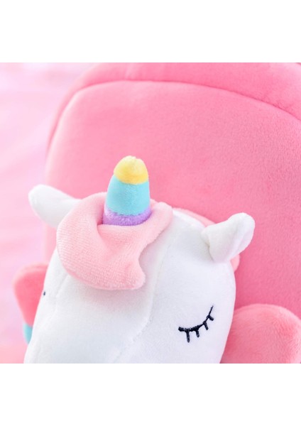 Unicorn Sırt Çantası Kızlar Için Çocuklar Sırt Çantası Peluş Tek Boynuzlu At Oyuncak Çocuklar Için Hediyeler Bebek Peçeteler Aperatif Kitap Çantası Beyaz 9 Inç1 (Yurt Dışından) fırsatları