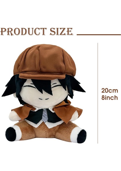 Ranpo Edogawa Peluş Oyuncaklar Anime Dolması Hayvan Peluş Karikatür Oturan Bsd Peluş 7.8 Inç Cadılar Bayramı Doğum Günü1 (Yurt Dışından) fırsatları