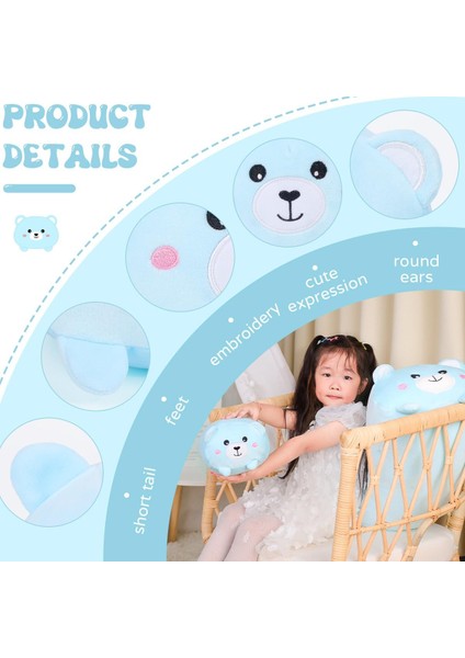 8 Inç Sevimli Ayı Peluş Dolması Squishy Hayvan Silindirik Vücut Yastık, Süper Yumuşak Karikatür Sarılma Oyuncak Yatak Için Hediyeler, Çocuklar Uyku Kawaii Yastık1 (Yurt Dışından) fiyatları