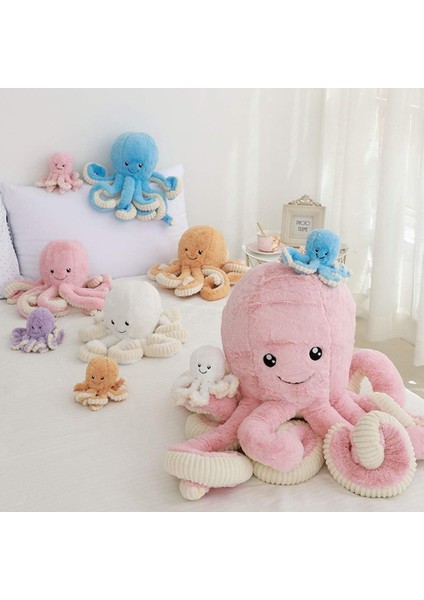 Ahtapot Doldurulmuş Hayvanlar, Ahtapot Peluş Bebek Oyun Oyuncakları Çocuklar Için Kız Erkek Yetişkinler Doğum Günü Noel Hediyesi Mevcut 7 Inç Kahverengi1 (Yurt Dışından)