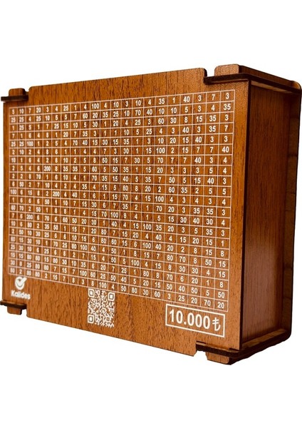 Kalides Parabox - 10.000TL Kumbara, Para Biriktirme Kutusu (Yurt Dışından)