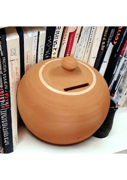 Adenart Toprak Küp Kumbara Küçük Boy 22 cm (Kırılarak Açılır) (Yurt Dışından)