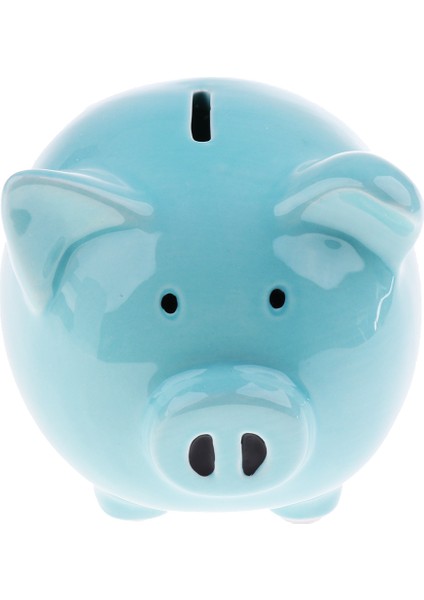 1 Seramik Para Kutusu Tasarruf El Sanatları M Şekli Orta-Mavi (Yurt Dışından) fiyatları