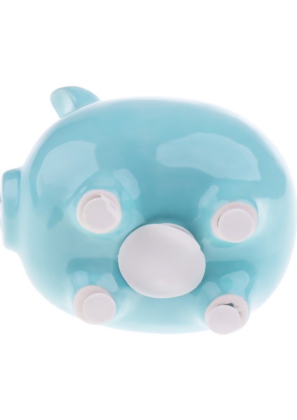 1 Seramik Para Kutusu Tasarruf El Sanatları M Şekli Orta-Mavi (Yurt Dışından) modelleri