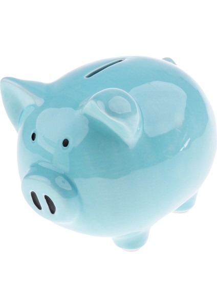 1 Seramik Para Kutusu Tasarruf El Sanatları M Şekli Orta-Mavi (Yurt Dışından) indirimleri