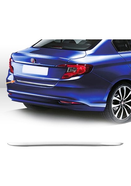 Fiat Egea Sedan Krom Bagaj Alt Çıta P.ÇELİK 2015 Üzeri