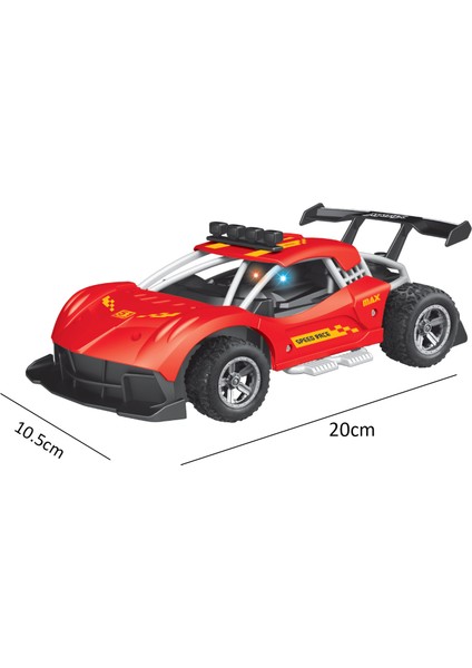 Süspansiyonlu Işıklı Uzaktan Kumandalı Yarış Arabası Rc Racer 1:18 Ölçek