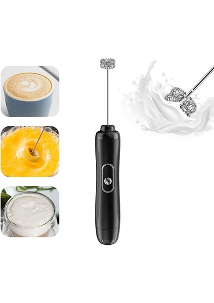 Yeşil 1 Adet El Elektrikli Süt Köpürtücü Yumurta Çırpıcı Makinesi Mutfak Içecek Köpürtücü Mikser Kahve Kreması Çırpma Köpüklü Karıştırma Araçları (Yurt Dışından) fiyatları