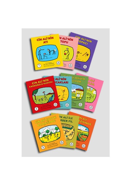 Cin Ali Kitap Seti 10 Kitap Takım