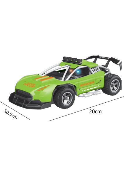 Süspansiyonlu Işıklı Uzaktan Kumandalı Yarış Arabası Rc Racer 1:18 Ölçek fiyatları