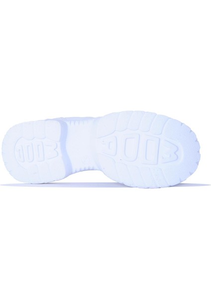 Mp 251-305ZN Beyaz Kalın Taban Kadın Sneaker Spor Ayakkabı indirimleri