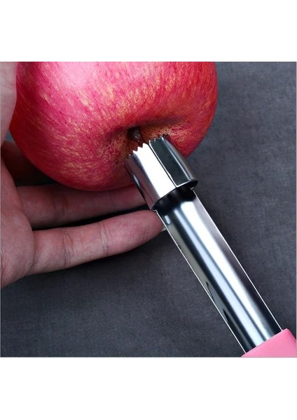 Sarı Elma Oyacağı Pitter Armut Çan Büküm Meyve Taşçı Çukuru Mutfak Kolay Çekirdek Tohum Kaldırma Aracı Gadget Sökücü Biber Sekiz Renk (Yurt Dışından)