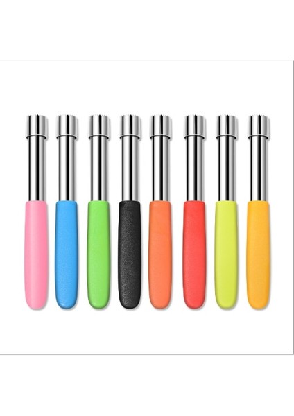 Sarı Elma Oyacağı Pitter Armut Çan Büküm Meyve Taşçı Çukuru Mutfak Kolay Çekirdek Tohum Kaldırma Aracı Gadget Sökücü Biber Sekiz Renk (Yurt Dışından)