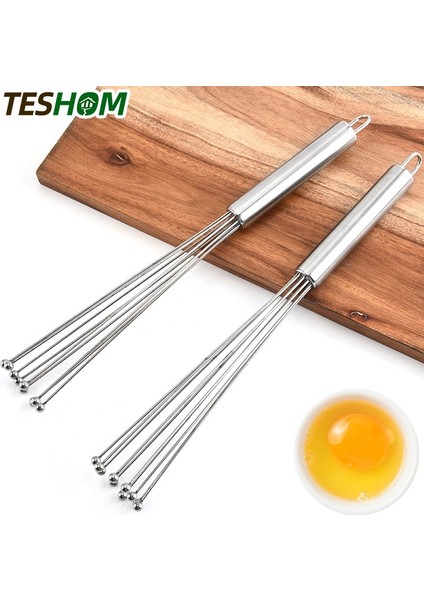 12 Inç 12 Inç Paslanmaz Çelik Top Çırpma Tel Yumurta Çırpma Mutfak Pişirme Için Çırpma Karıştırma Çırpma Çırpma Yumurta Mikser Pişirme Aracı (Yurt Dışından)