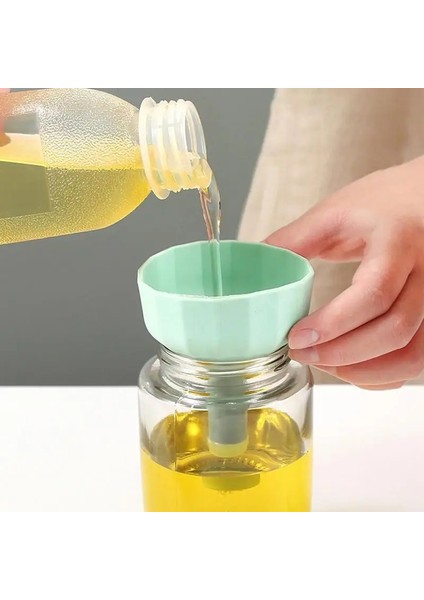 Mor Gıda Hunisi Yağ Şişesi Hunisi Çok Amaçlı Silikon Pp Doldurma Şişeleri Pişirme Tozu Baharat ve Minyatür Şişeler (Yurt Dışından) fiyatları