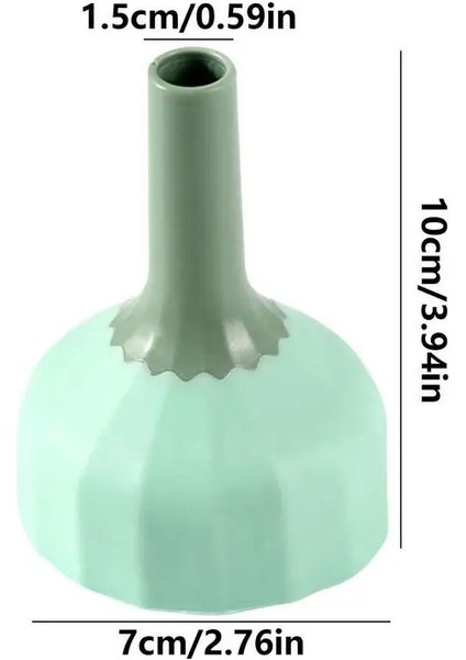 Mor Gıda Hunisi Yağ Şişesi Hunisi Çok Amaçlı Silikon Pp Doldurma Şişeleri Pişirme Tozu Baharat ve Minyatür Şişeler (Yurt Dışından) fırsatları