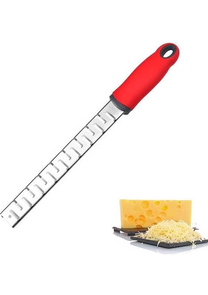 Red B Narenciye Limon Zester & Peynir Rendesi-Parmesan Peyniri, Limon, Zencefil, Sarımsak, Muskat, Çikolata, Sebze, Meyve, Mutfak Aletleri (Yurt Dışından)