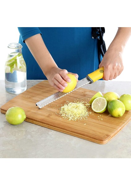 Red B Narenciye Limon Zester & Peynir Rendesi-Parmesan Peyniri, Limon, Zencefil, Sarımsak, Muskat, Çikolata, Sebze, Meyve, Mutfak Aletleri (Yurt Dışından)
