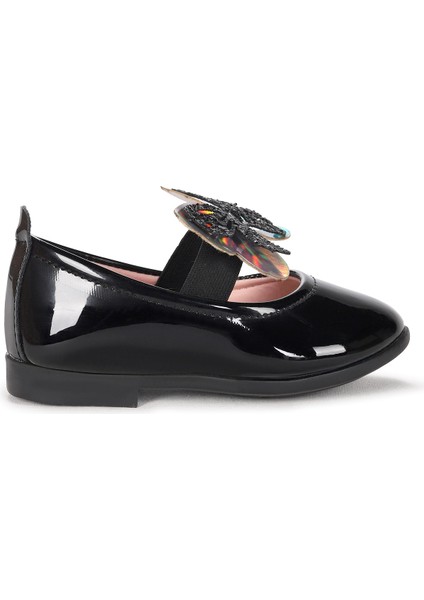 Menz Rugan Kelebek Lastikli Kız Bebek Babet Ayakkabı modelleri