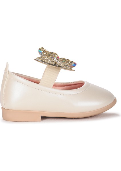 Menz Rugan Kelebek Lastikli Kız Bebek Babet Ayakkabı modelleri