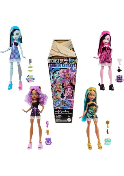 Monster High Gizemli Sırlar Havalı Pijama Partisi Serisi HYV64