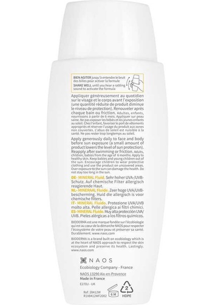 Bıoderma Photoderm Mıneral Fluıd Spf 50+ 75GR fiyatları